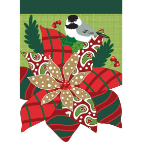 Poinsettia Garden Flag Garden Flag