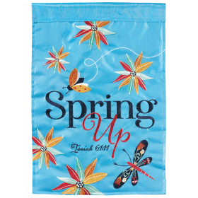 Garden Flag Spring Up Isaiah 61:11