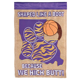 Garden Flag Louisiana Basketball