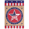 Garden Flag Patriotic Honor The Fallen