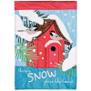 Garden Flag Theres Snow Place Like Home