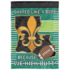Garden Flag LA Football FleurDeLis