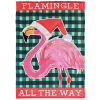 Garden Flag Flamingle All Way Flamingo