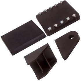 Slide Wedge Push Plate Rear Cylinder Mounting Set fit for Log Splitter 6 in Beam