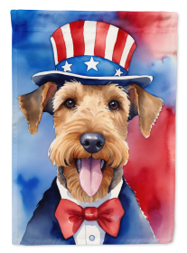 Patriotic American Decorative Flag (Color: DAC5633, size: Garden Size)