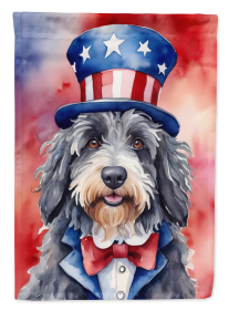 Patriotic American Decorative Flag (Color: DAC5656, size: Garden Size)