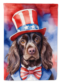 Patriotic American Decorative Flag (Color: DAC5670, size: Garden Size)
