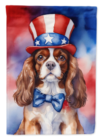 Patriotic American Decorative Flag (Color: DAC5681, size: Garden Size)