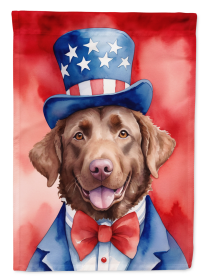 Patriotic American Decorative Flag (Color: DAC5683, size: Garden Size)