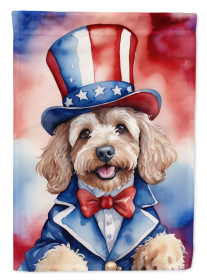 Patriotic American Decorative Flag (Color: DAC5689, size: Garden Size)