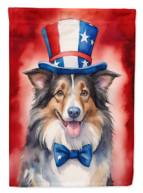 Patriotic American Decorative Flag (Color: DAC5694, size: Garden Size)