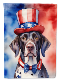 Patriotic American Decorative Flag (Color: DAC5721, size: Garden Size)
