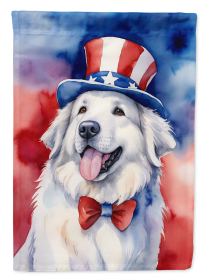 Patriotic American Decorative Flag (Color: DAC5730, size: Garden Size)