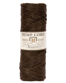 Hemp Cord Spools (Color: Dark Brown, size: 10, 0.5MM, 0.5M)