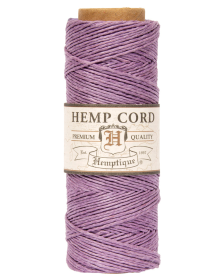 Hemp Cord Spools (Color: Lavendar, size: 10, 0.5MM, 0.5M)