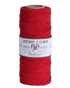 Hemp Cord Spools (Color: Red, size: 20, 1MM, 1M)