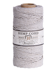 Hemp Cord Spools (Color: Natural, size: 48, 1.8MM, 1.8M)