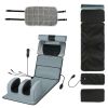 Full Body Electric Massage Mat Heating Vibration Massage Pad Cushion Back Massage Mattress Chair Pad with Neck Foot Massage Head Pillow and Cloth Lumb