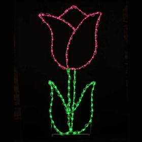 Tulip LED Display (Option: Pink)