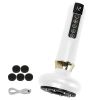 Anti Cellulite Massager Handheld Vacuum Suction Cupping Kit Beauty Tool with 12 Suction Mode 12 Heating 20Mins Auto-Off One-Key Pressure Release for A