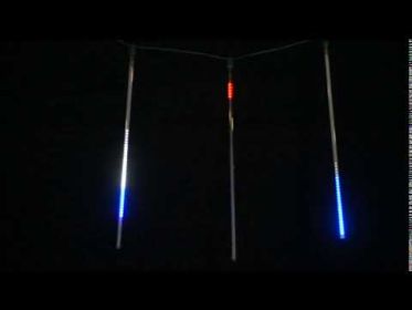 LED 24"/60cm Meteor Light (Option: Same Step Red/White/Blue)