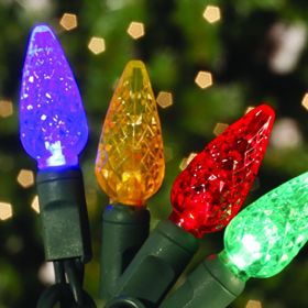 70's LED Strawberries 35 ft. (Option: Multi Color)