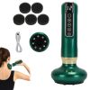 Anti Cellulite Massager Handheld Vacuum Suction Cupping Kit Beauty Tool with 12 Suction Mode 12 Heating 20Mins Auto-Off One-Key Pressure Release for A