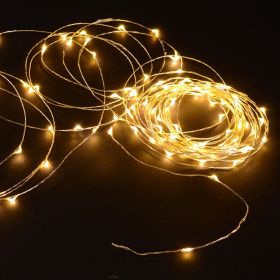 Wire Lights 100 Bulbs (Option: Warm White)